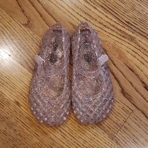 Rainbow glitter jellies